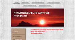 Desktop Screenshot of hypnose-perpignan66.com